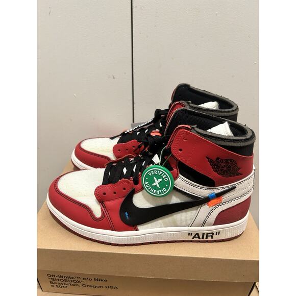 Size 9 - Jordan 1 Retro OG x Off-White High Chicago | AA3834-101 main image 14